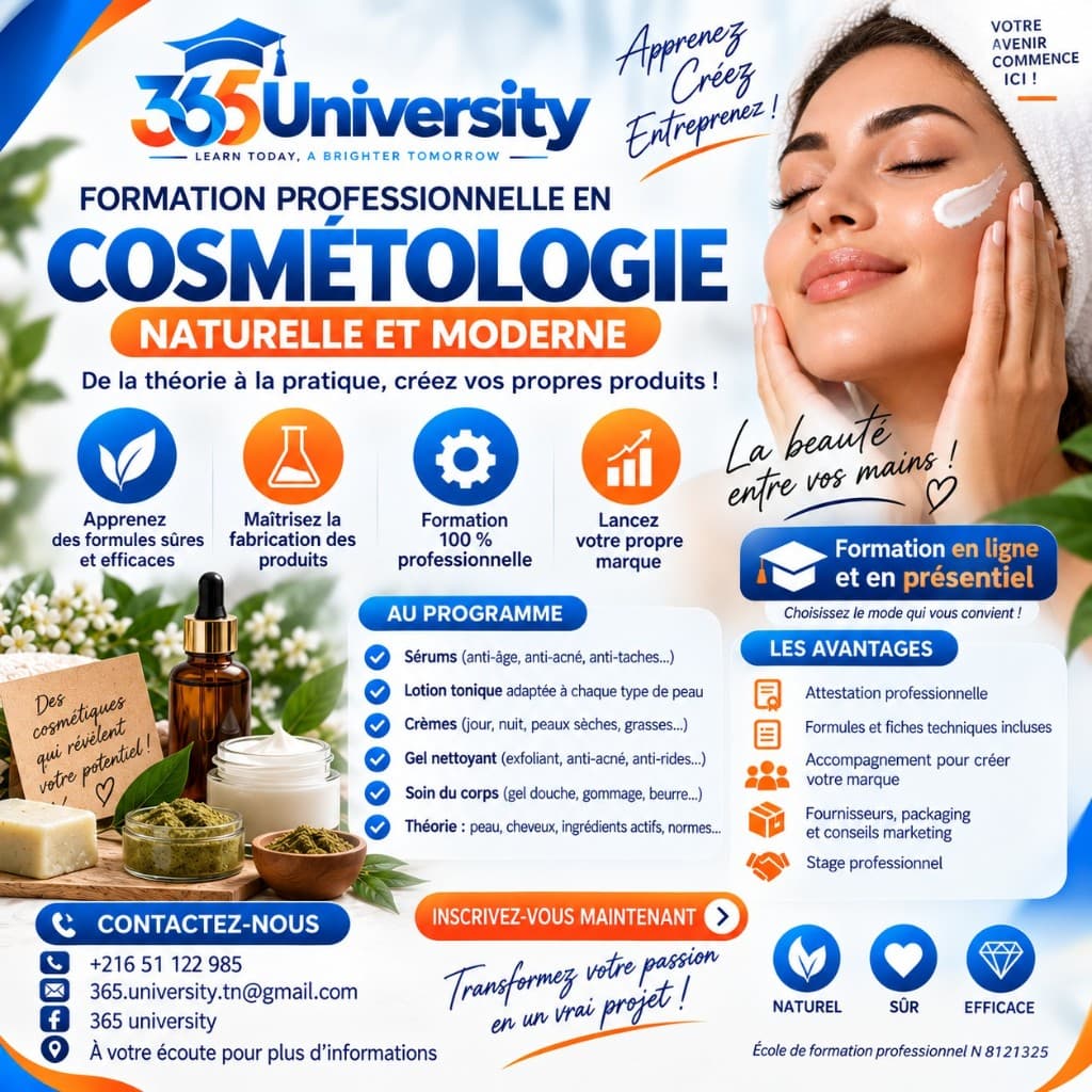 Cosmétologie naturelle et moderne